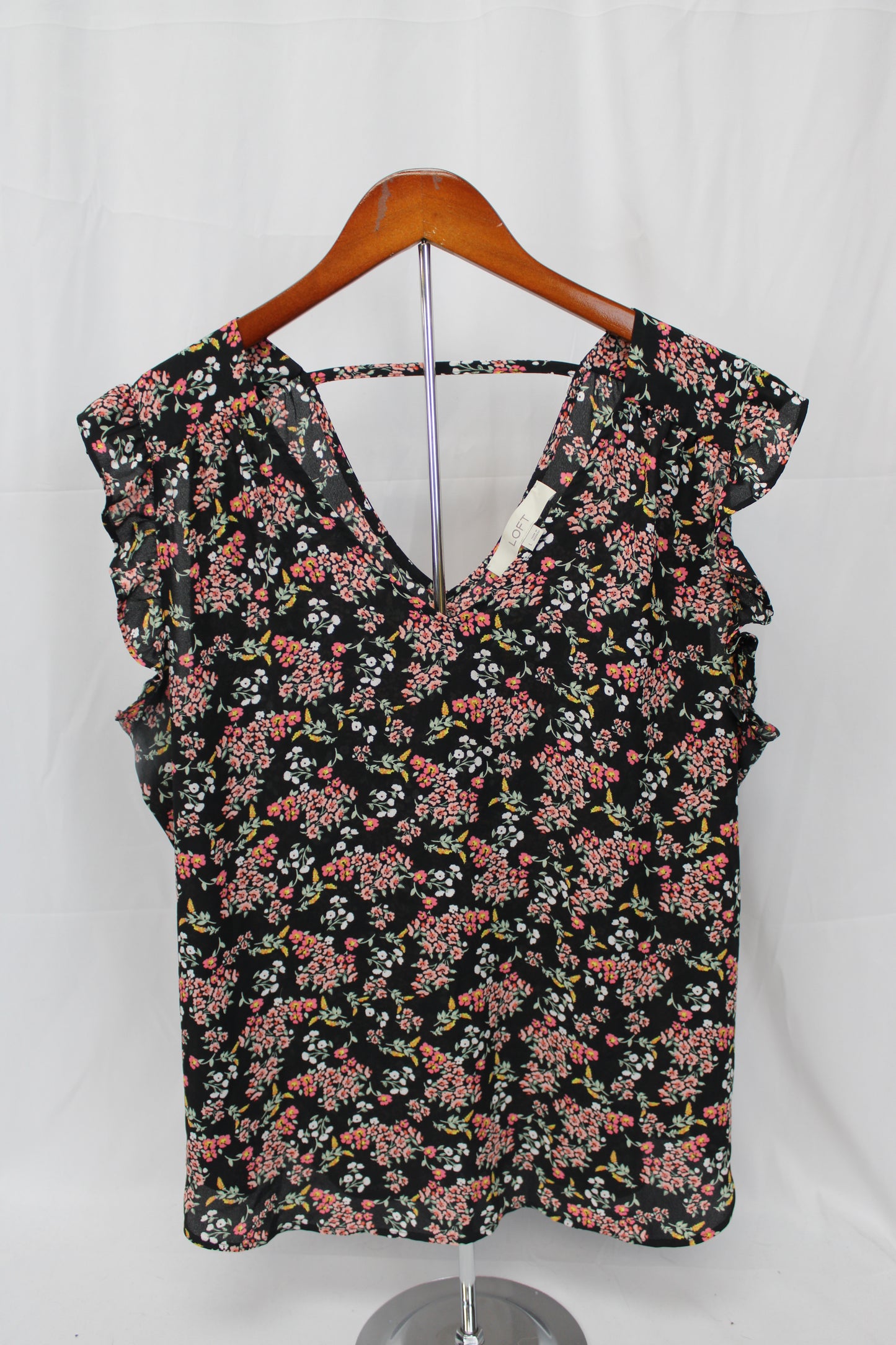 LOFT Floral Blouse, Women’s L
