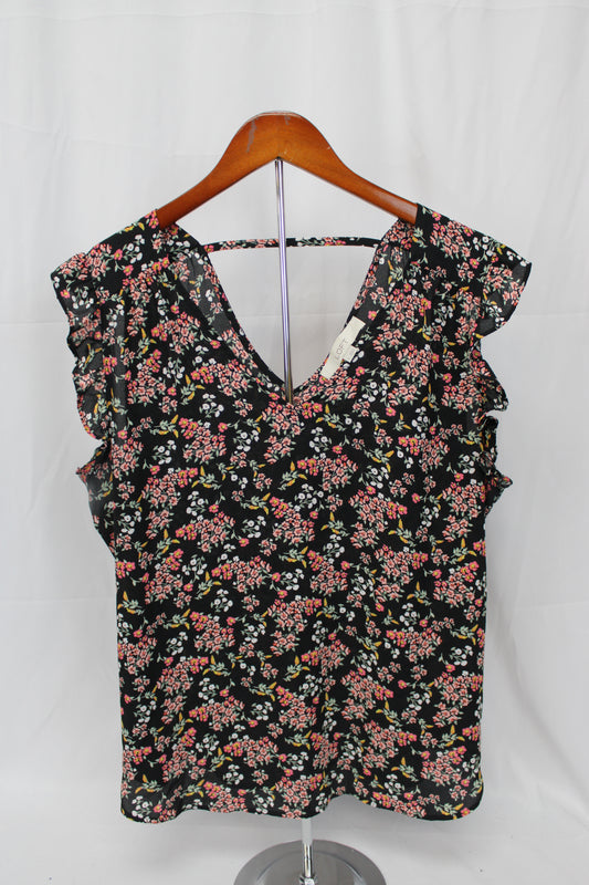 LOFT Floral Blouse, Women’s L