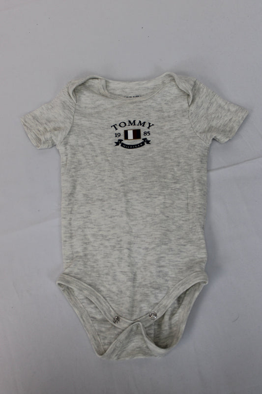 Tommy Hilfiger Onesie, Gray, 12M