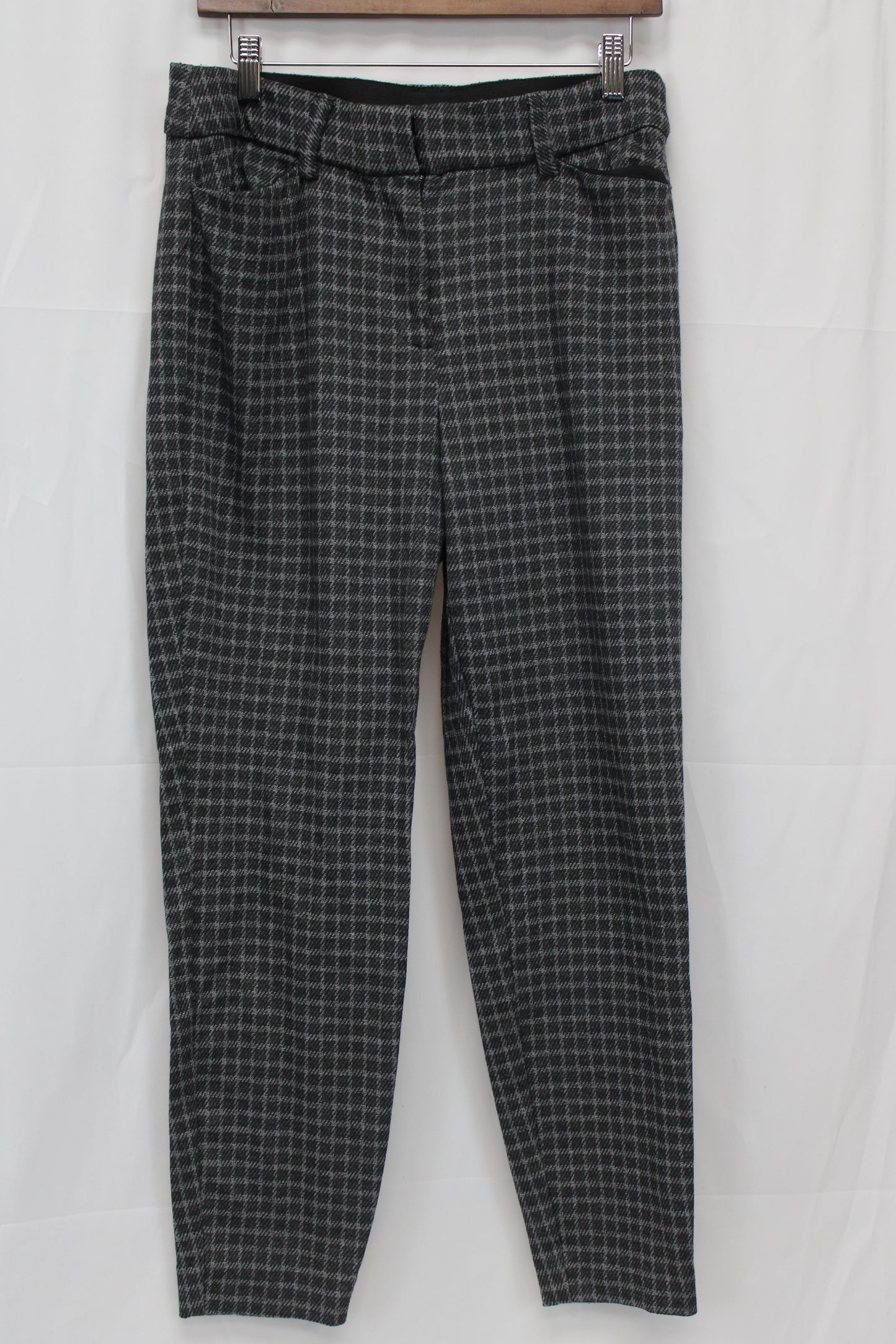 Maurice’s Plaid Pants, Gray, Women’s L