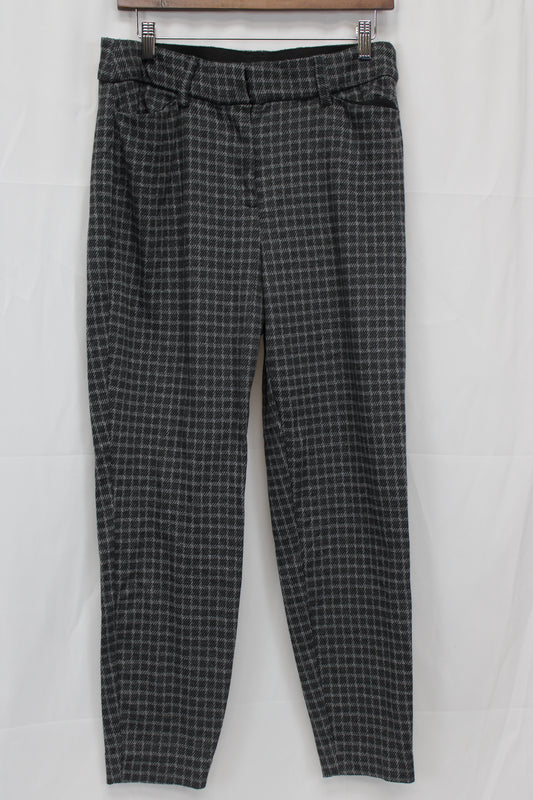 Maurice’s Plaid Pants, Gray, Women’s L