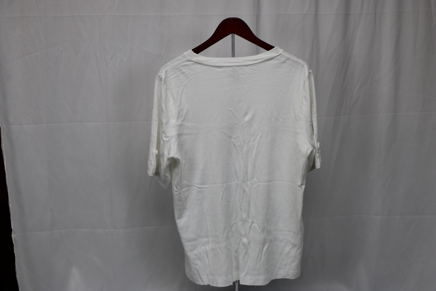 Chico’s Everyday Short Sleeve T-Shirt, White, Women’s S