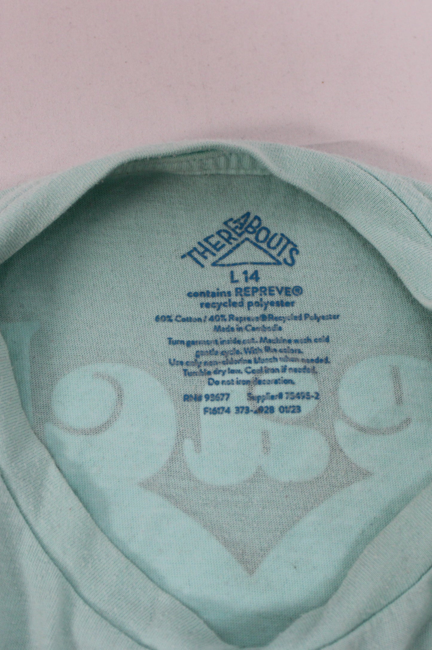 Thereabouts Beach Vibes T-Shirt, Blue, Girls L