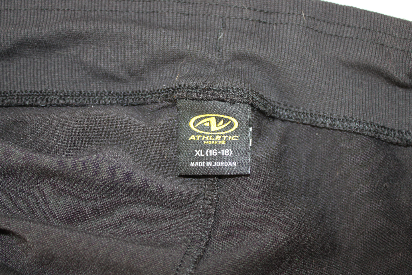 Athletic Works Active Drawstring Shorts, Black, Women’s XL