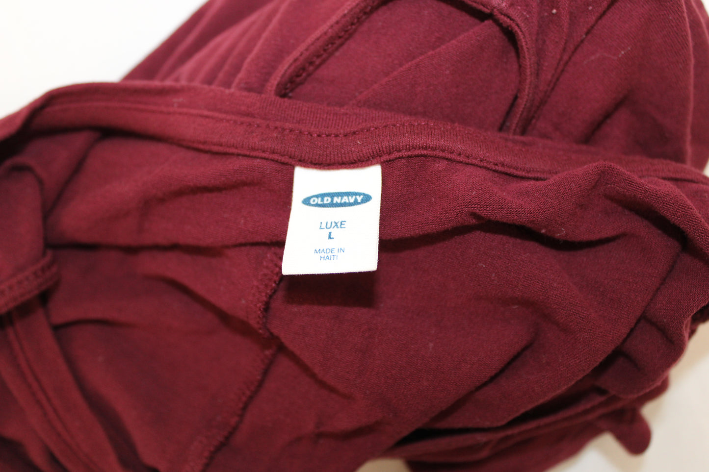 Old Navy Luxe Tank Top, Red, Women’s L