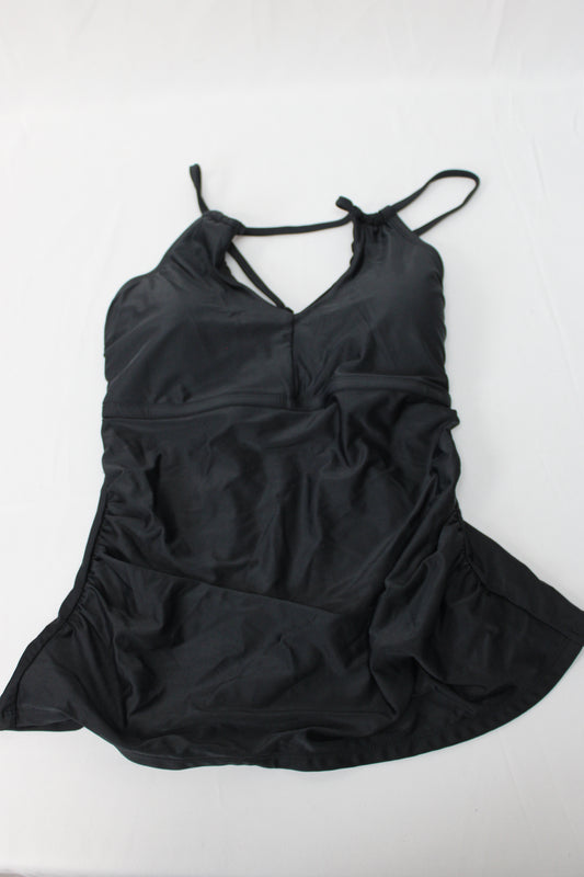Black Swimsuit Top, Women’s M 8-10
