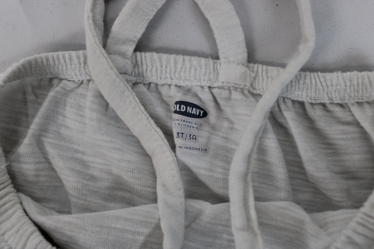 Old Navy Spaghetti Strap Blouse, White, Girls 3T