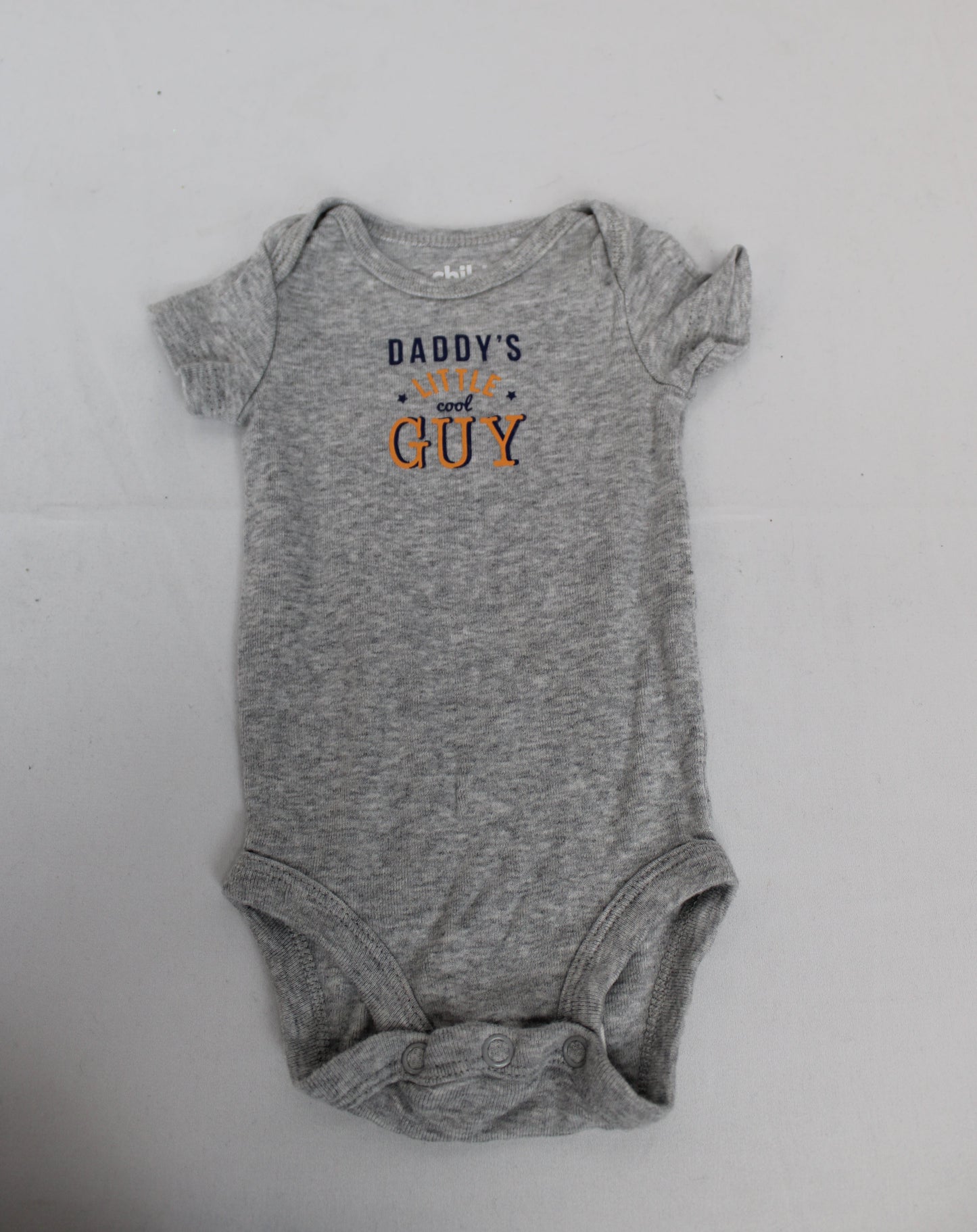 Carter’s Daddy’s Little Cool Guy Onesie, Gray, NB