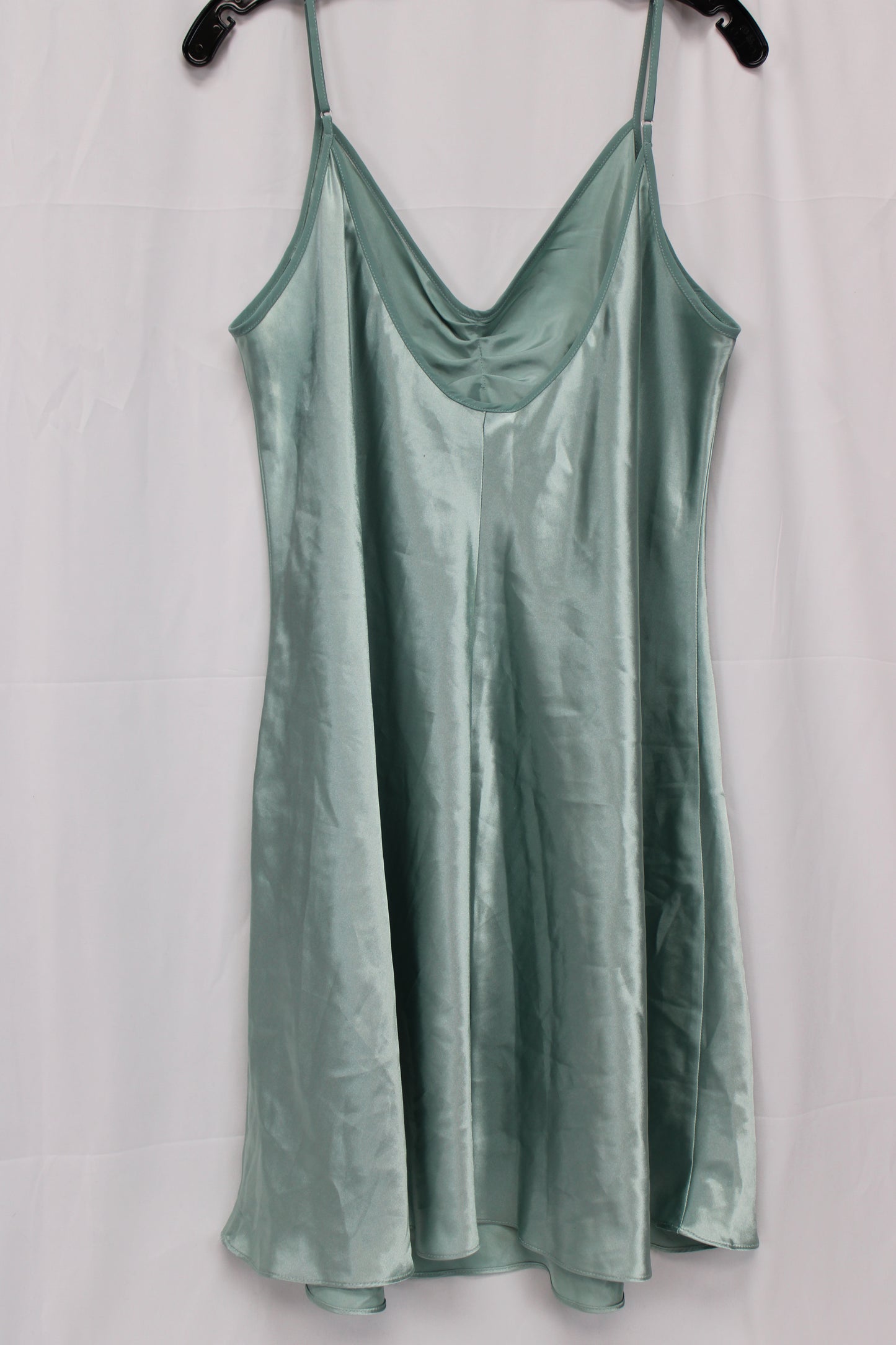 Jones New York Silk Slip Dress, Green, Women’s XXL