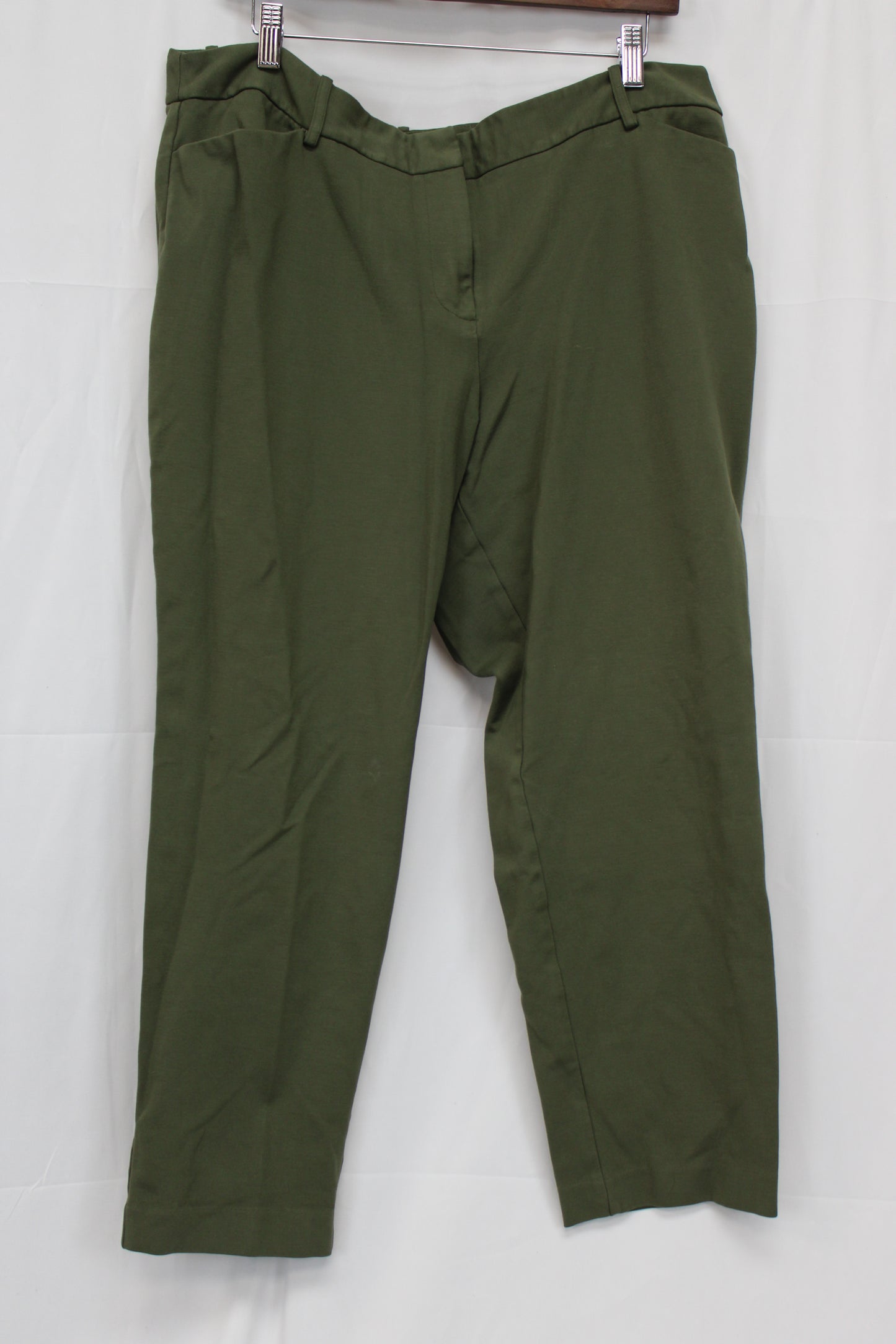 Liz Claiborne Capri Pants, Green, Women’s 18