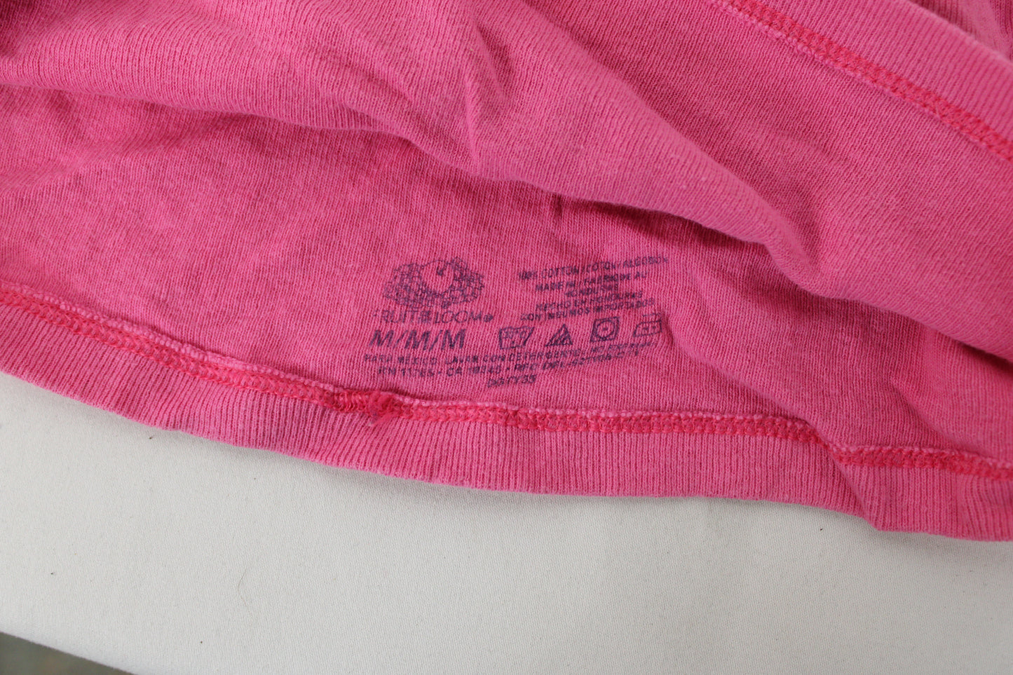 Fruit of the Loom Tank Top, Pink, Girls M