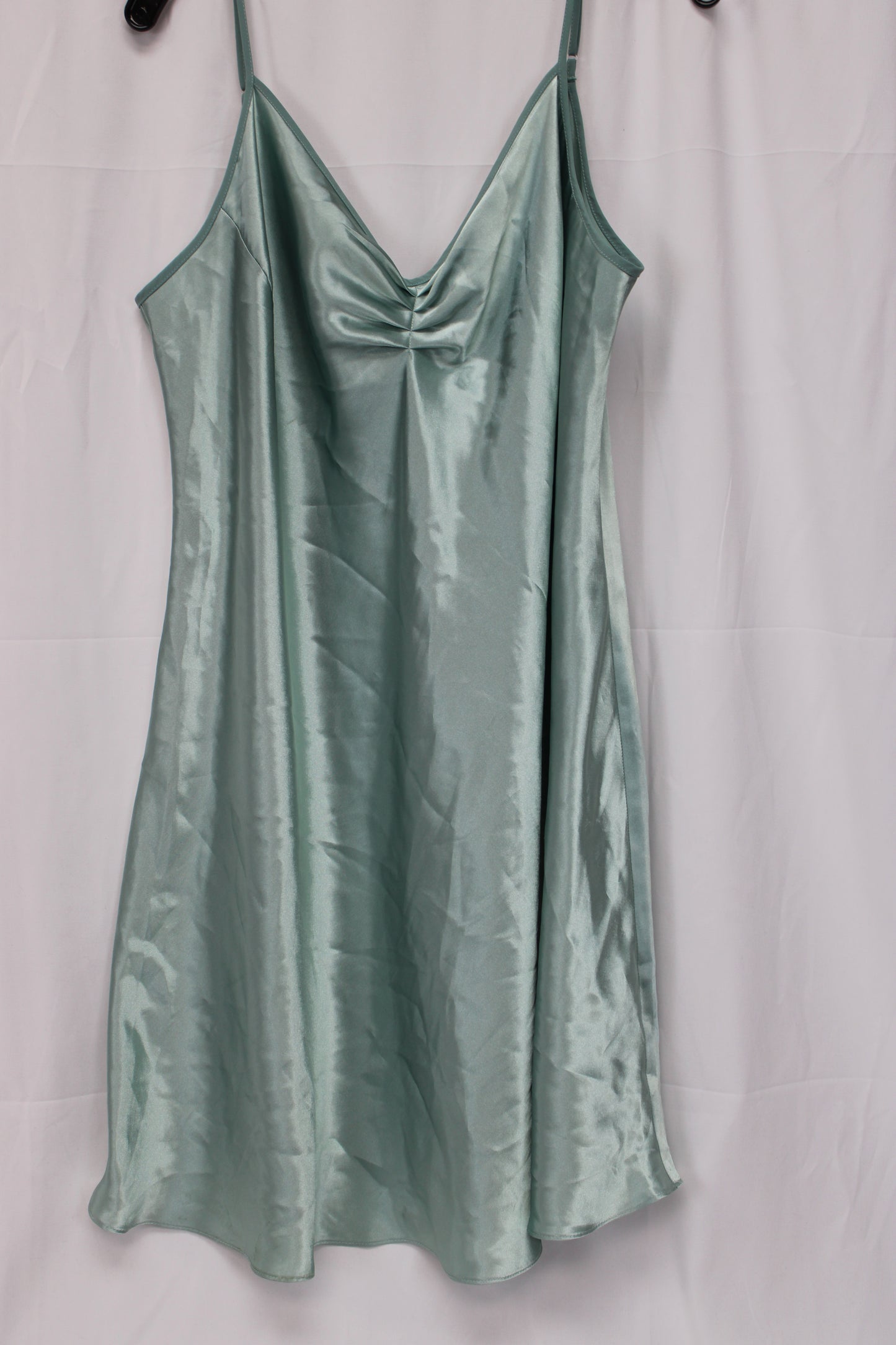 Jones New York Silk Slip Dress, Green, Women’s XXL
