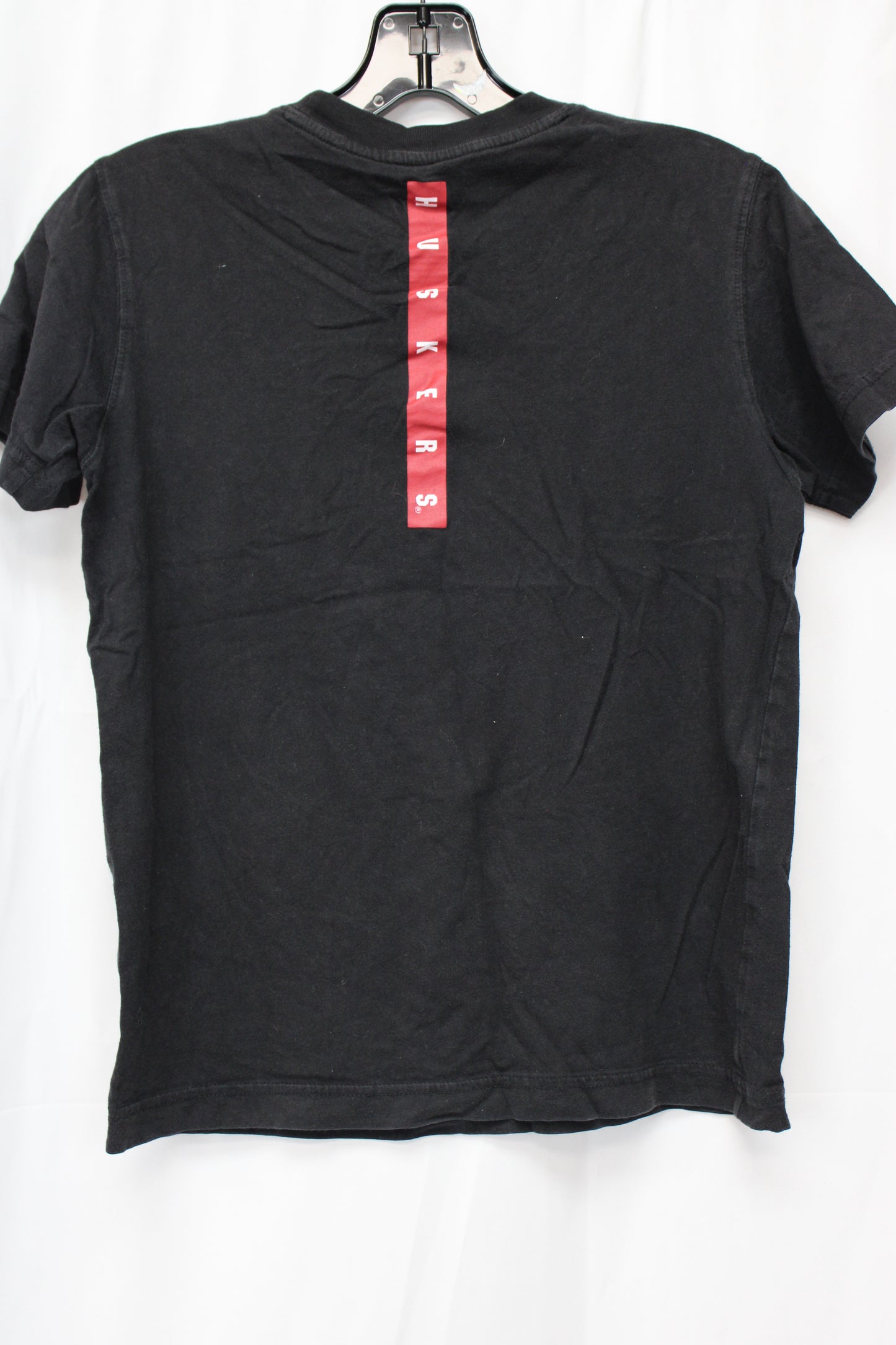 Colosseum Nebraska T-Shirt, Black, Youth M