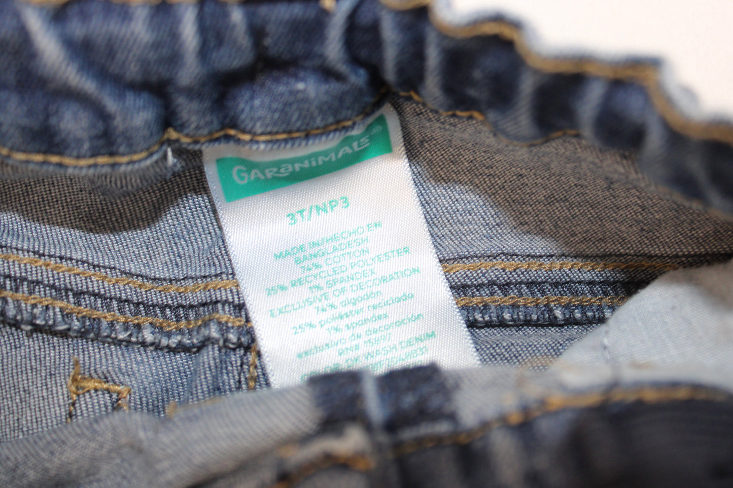 Garanimals Straight Leg Jeans, Youth 3T