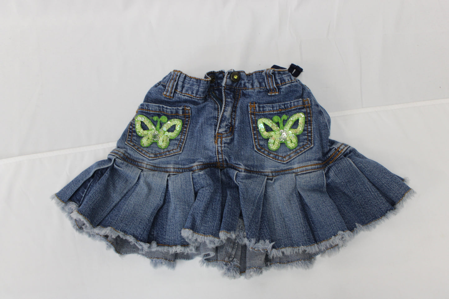The Children’s Place Butterfly Denim Skirt, Youth 6x/7