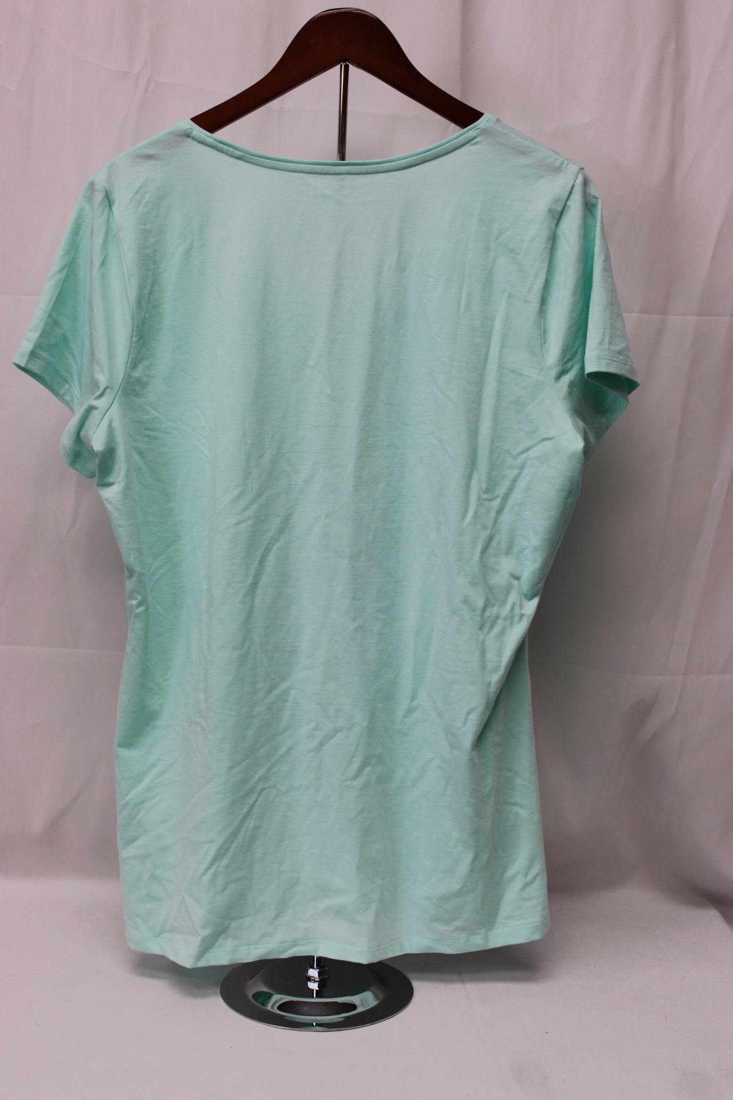 Land’s End Shaped Fit T-Shirt, Blue, Women’s XL