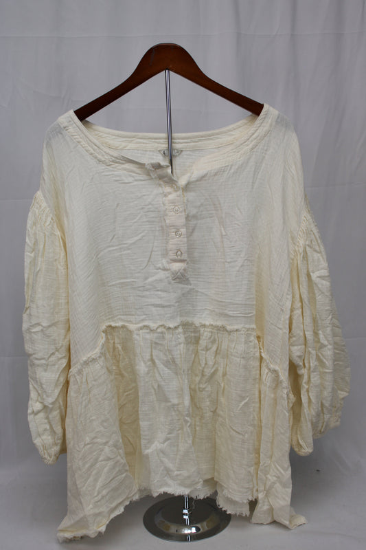 CATO Long Sleeve Flowy Blouse, Women’s XL