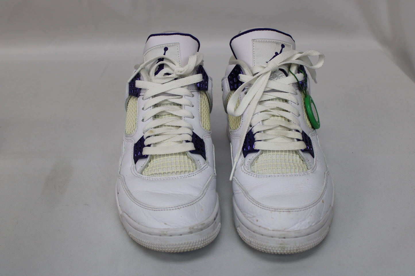 Jordan Retro 4 Metallic Purple Sneakers, Men’s 8.5