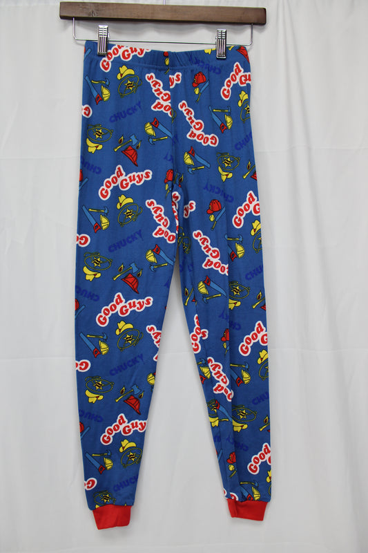 Chucky Good Guys Sleep Pants, Blue, Youth S