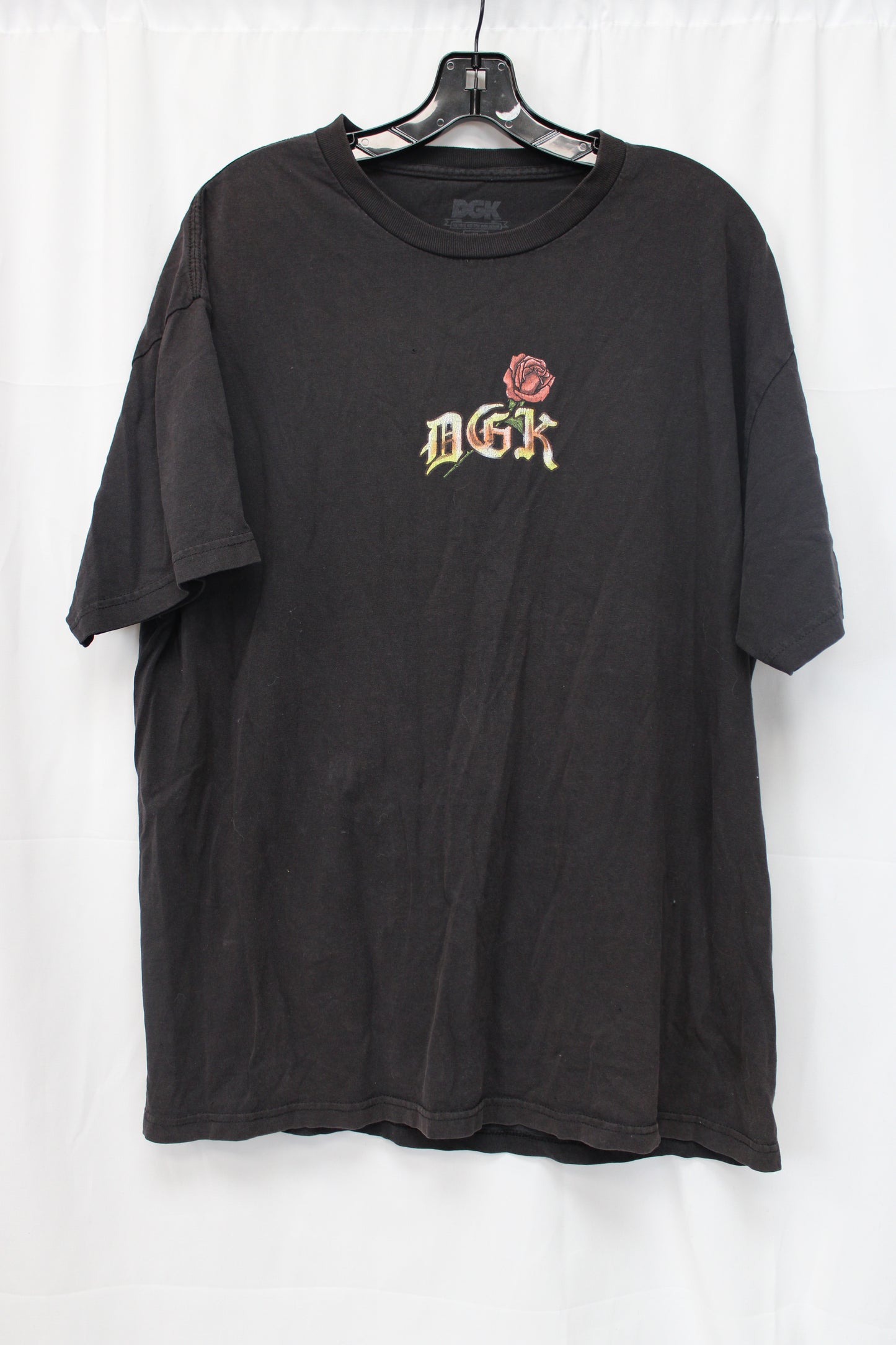 DGK La Raza Short Sleeve T-Shirt, Black, Men’s XL