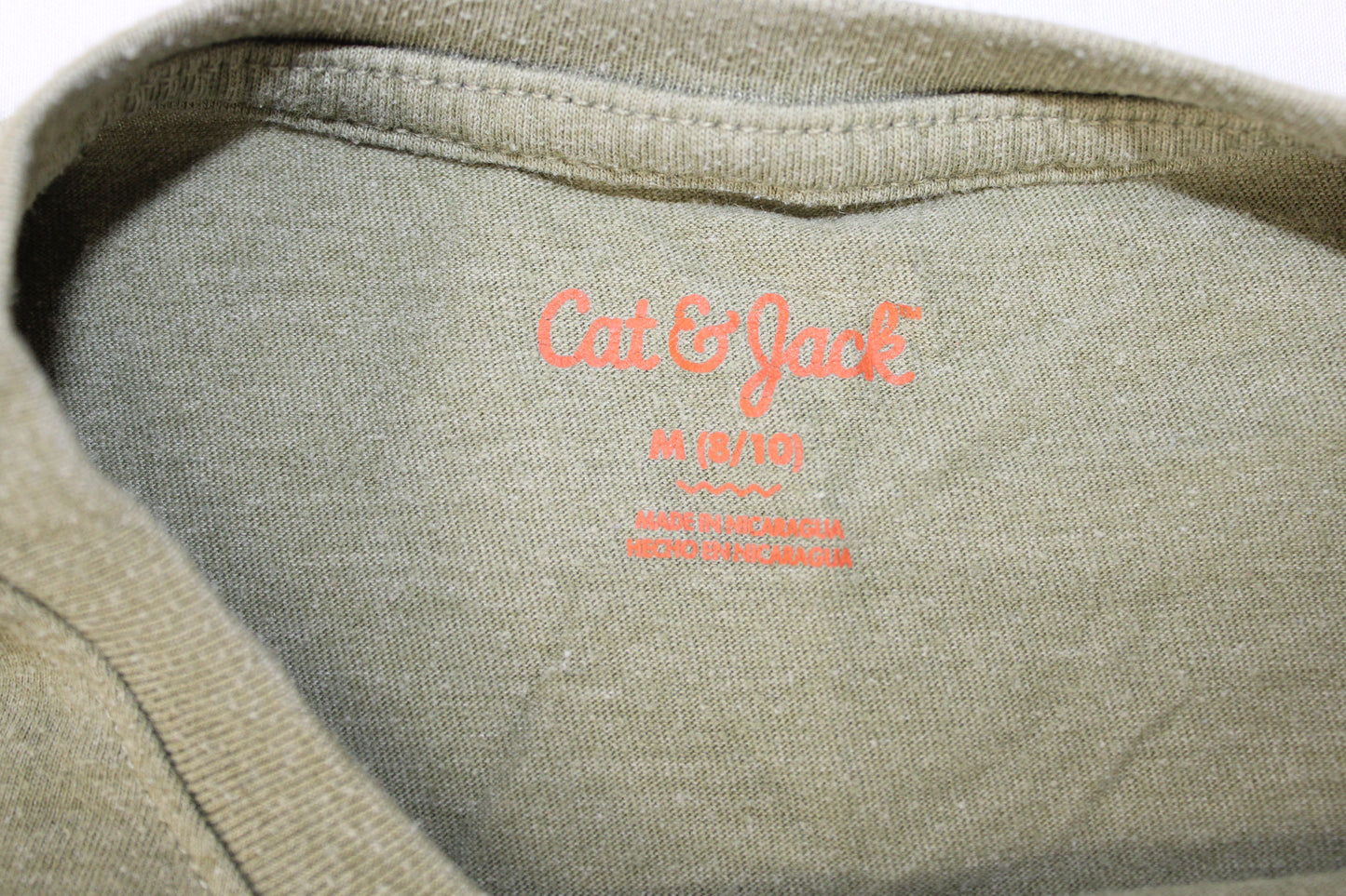 Cat & Jack Long Sleeve Graphic Shirt, Green, Boys M