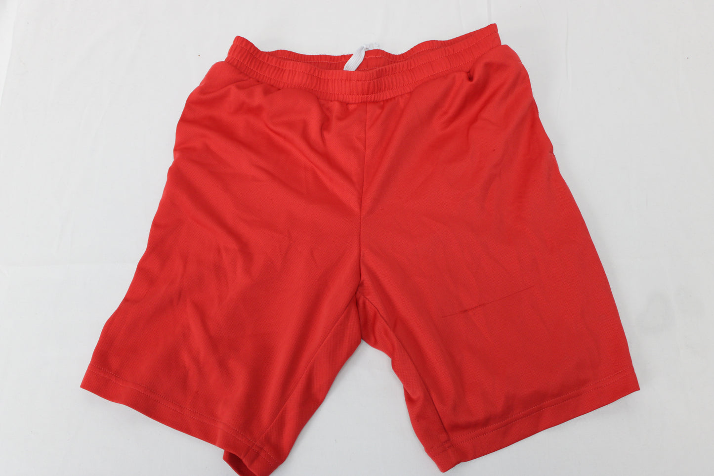Amazon Essentials Red Athletic Shorts, Red, Boys L