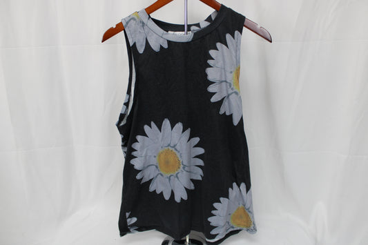 Misslook Daisy Tank Top, Black, Women’s L