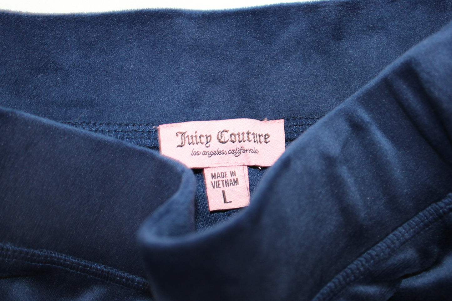 Juicy Couture Velvet Shorts, Blue, Women’s L