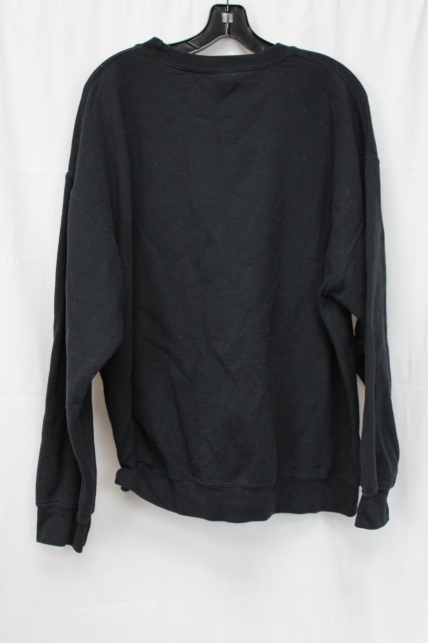 Gildan UC Nebraska Long Sleeve Crewneck, Black, Men’s XL