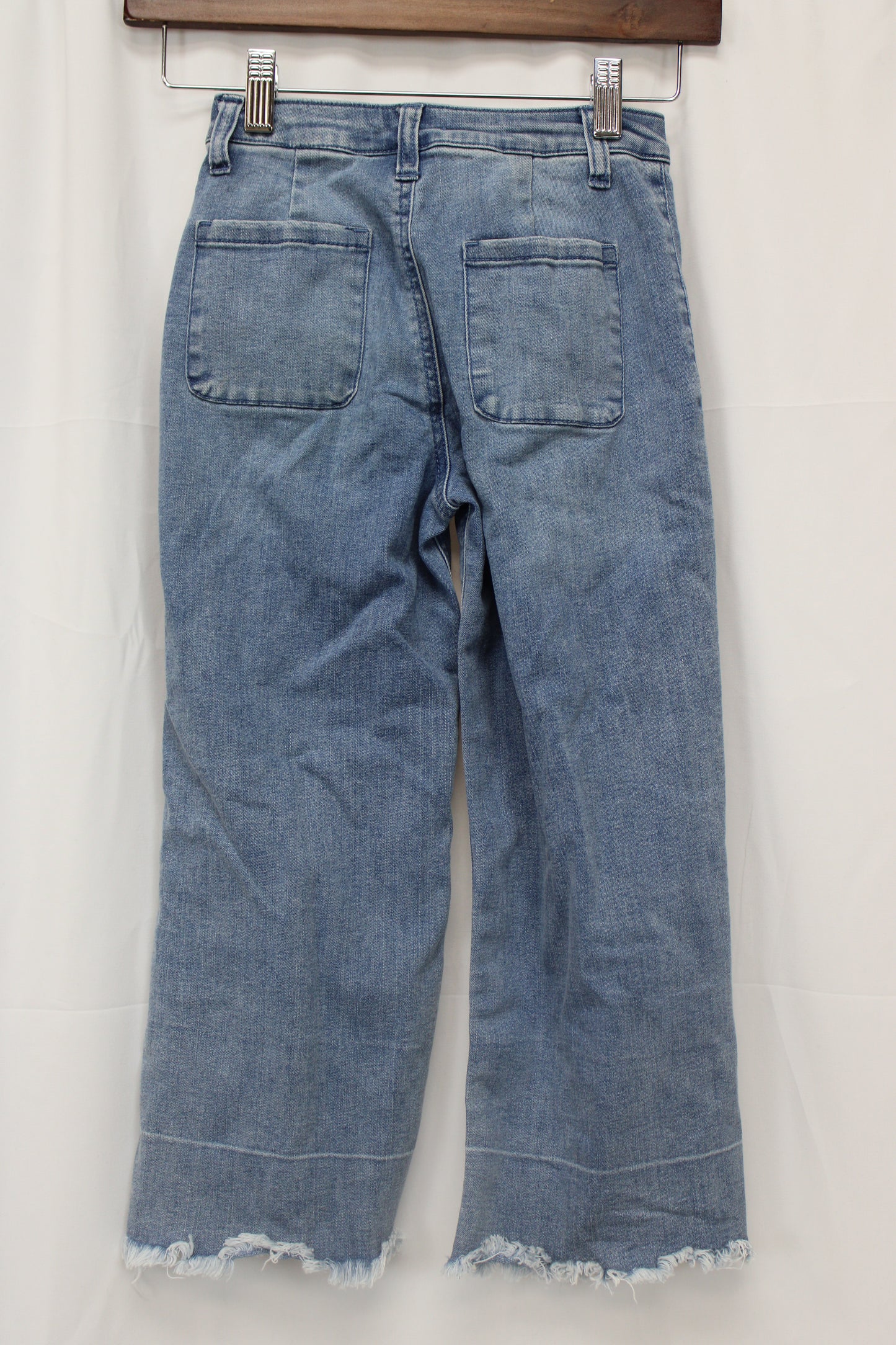 Copper Key Cut Off Jeans, Light Wash, Girls 7