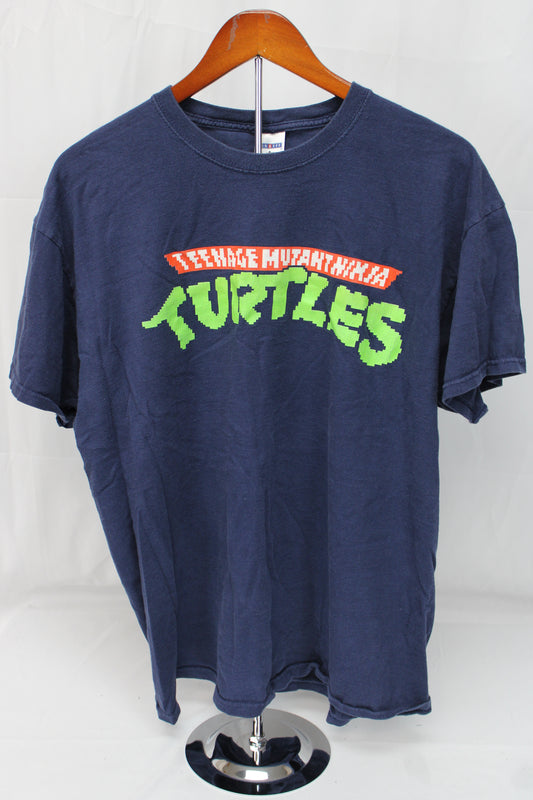 Jerzees Teenage Mutant Ninja Turtles Shirt, Navy, Mens XL