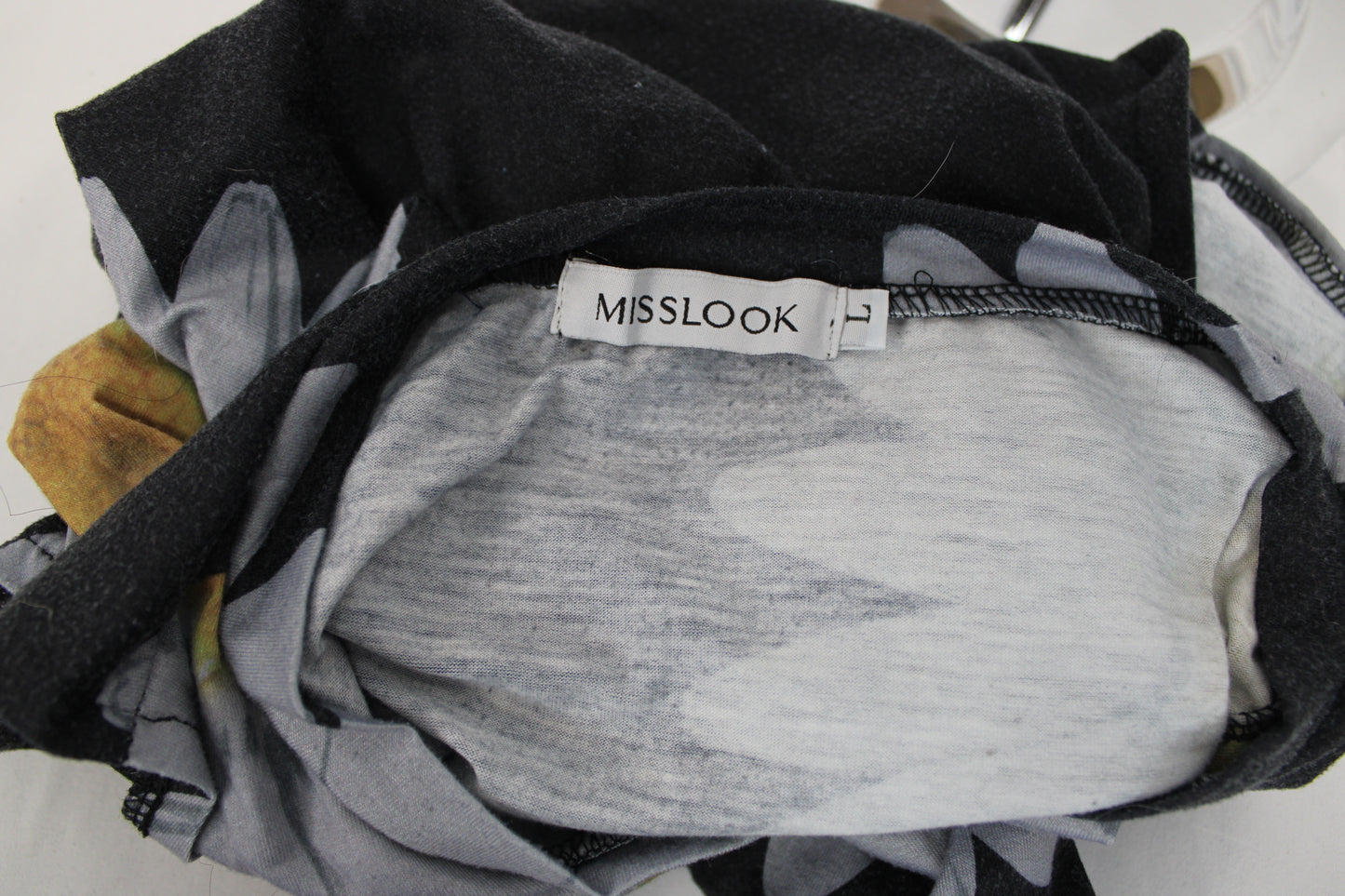 Misslook Daisy Tank Top, Black, Women’s L