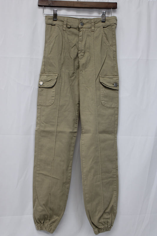 Rising Cargo Pants, Beige, Women’s XS