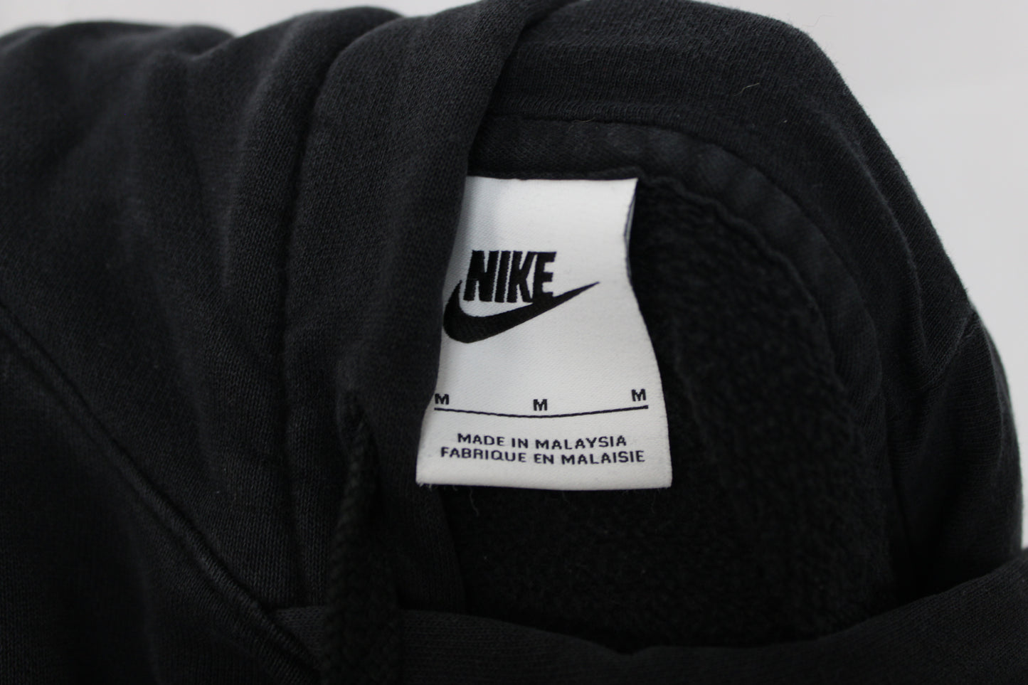 Nike Long Sleeve Hoodie, Black, Men’s M
