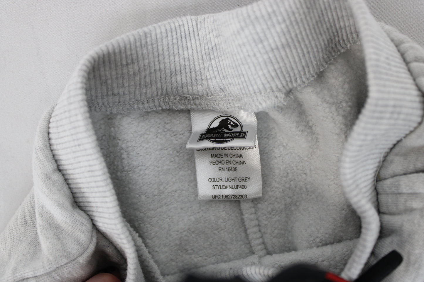 Jurassic World Dinosaur Sweatpants, Gray, Boys 2T