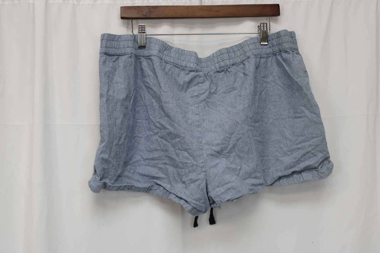 Nautica Drawstring Summer Shorts, Blue, Women’s XXL
