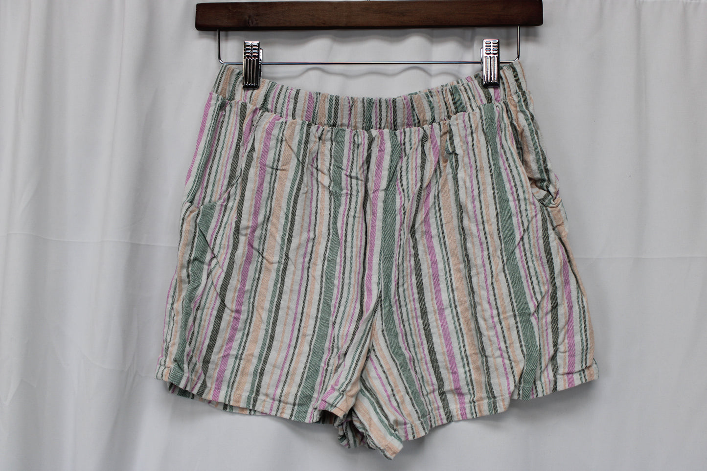 Art Class Multicolor Striped Shorts, Girls XL