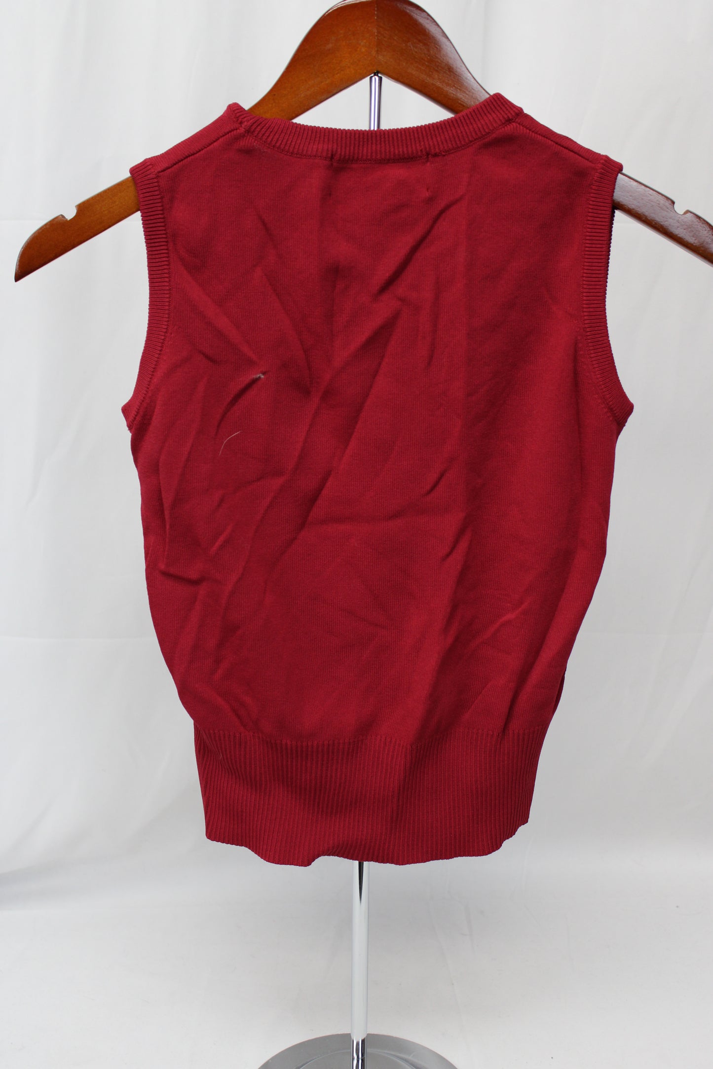 Jospeh A. Sweater Vest, Red, Youth M
