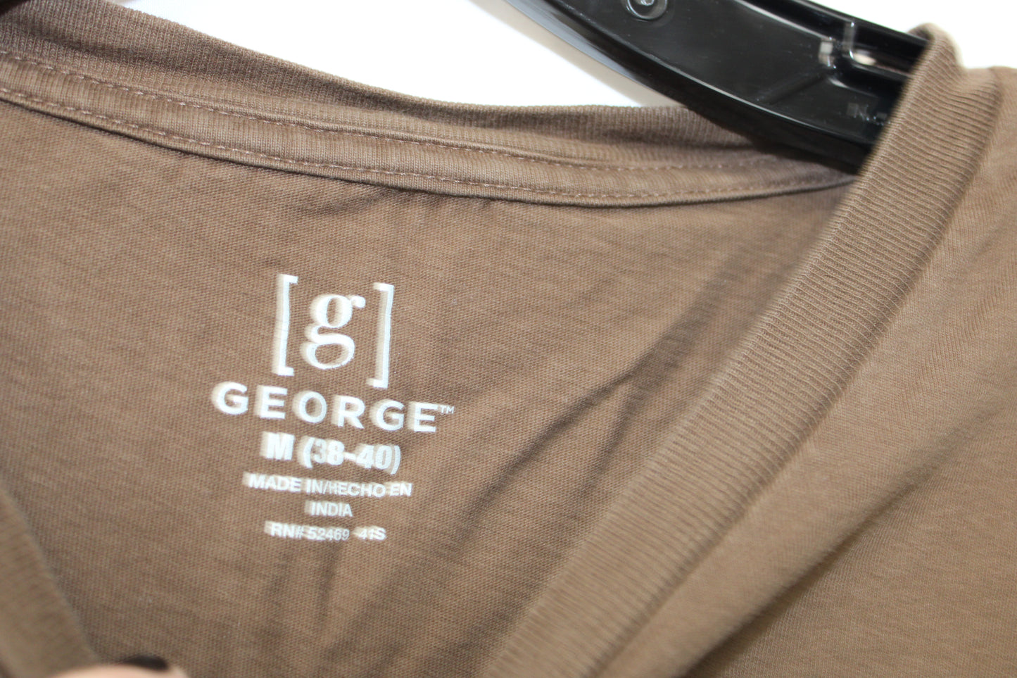 George Long Sleeve T-Shirt, Brown, Men’s M