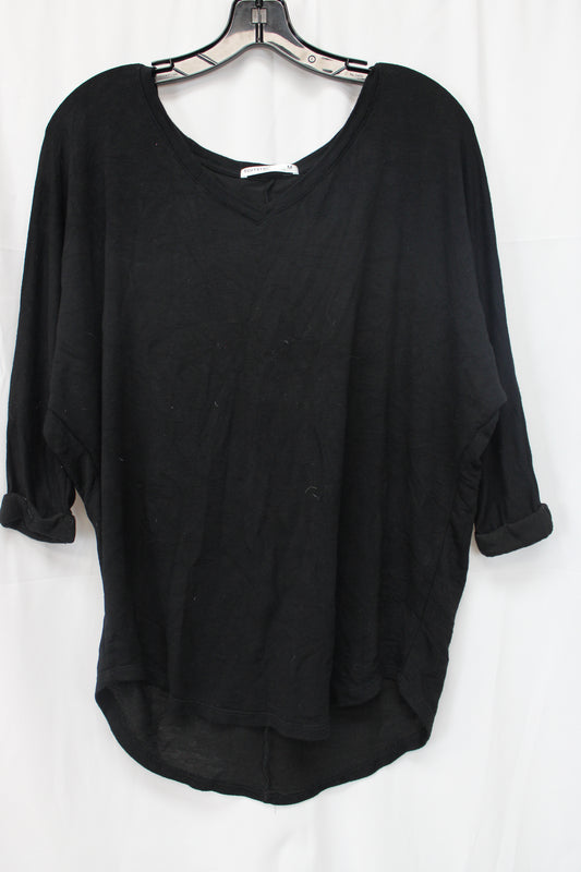Femme Quarter Length T-Shirt, Black, Women’s M