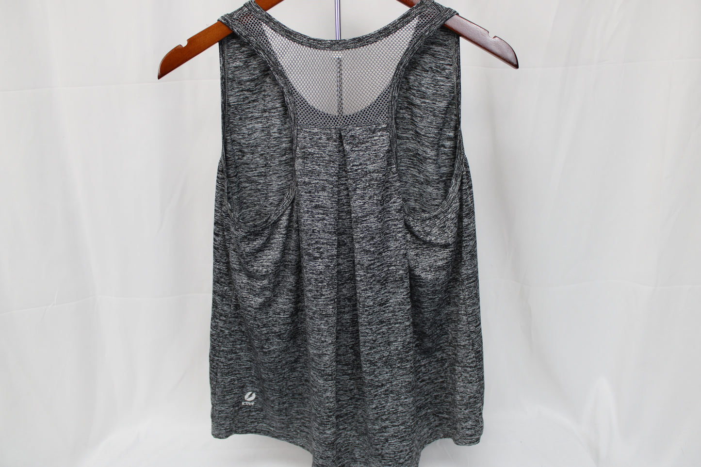 Motley Brew Crew Mesh Tank Top, Gray, Women’s L