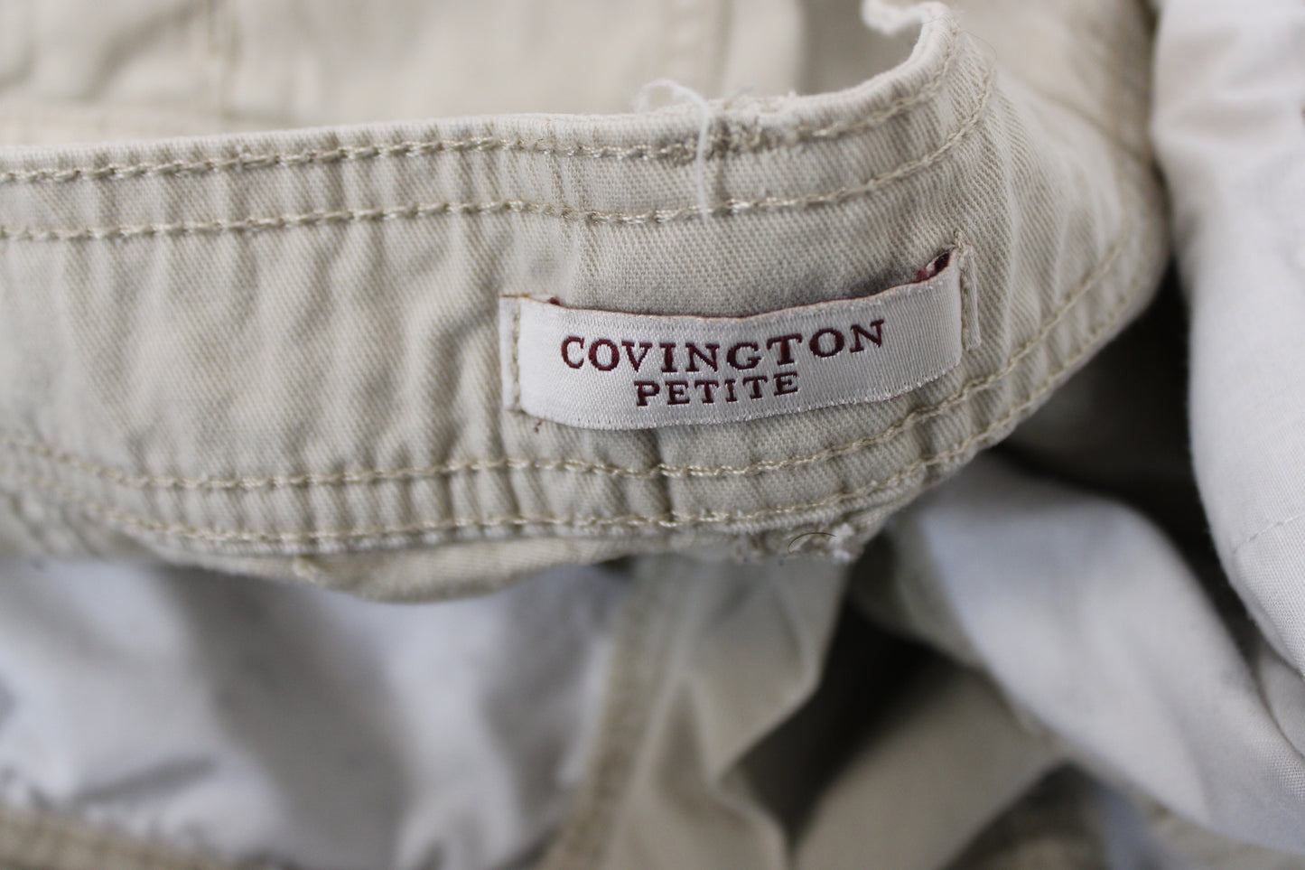 Covington Cargo Pants, Beige, Women’s 12 Petite
