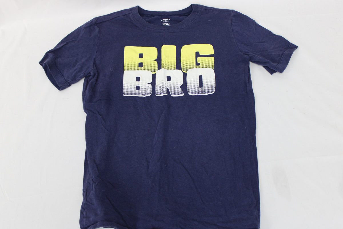 Carter’s Big Bro T-Shirt, Navy, Youth S