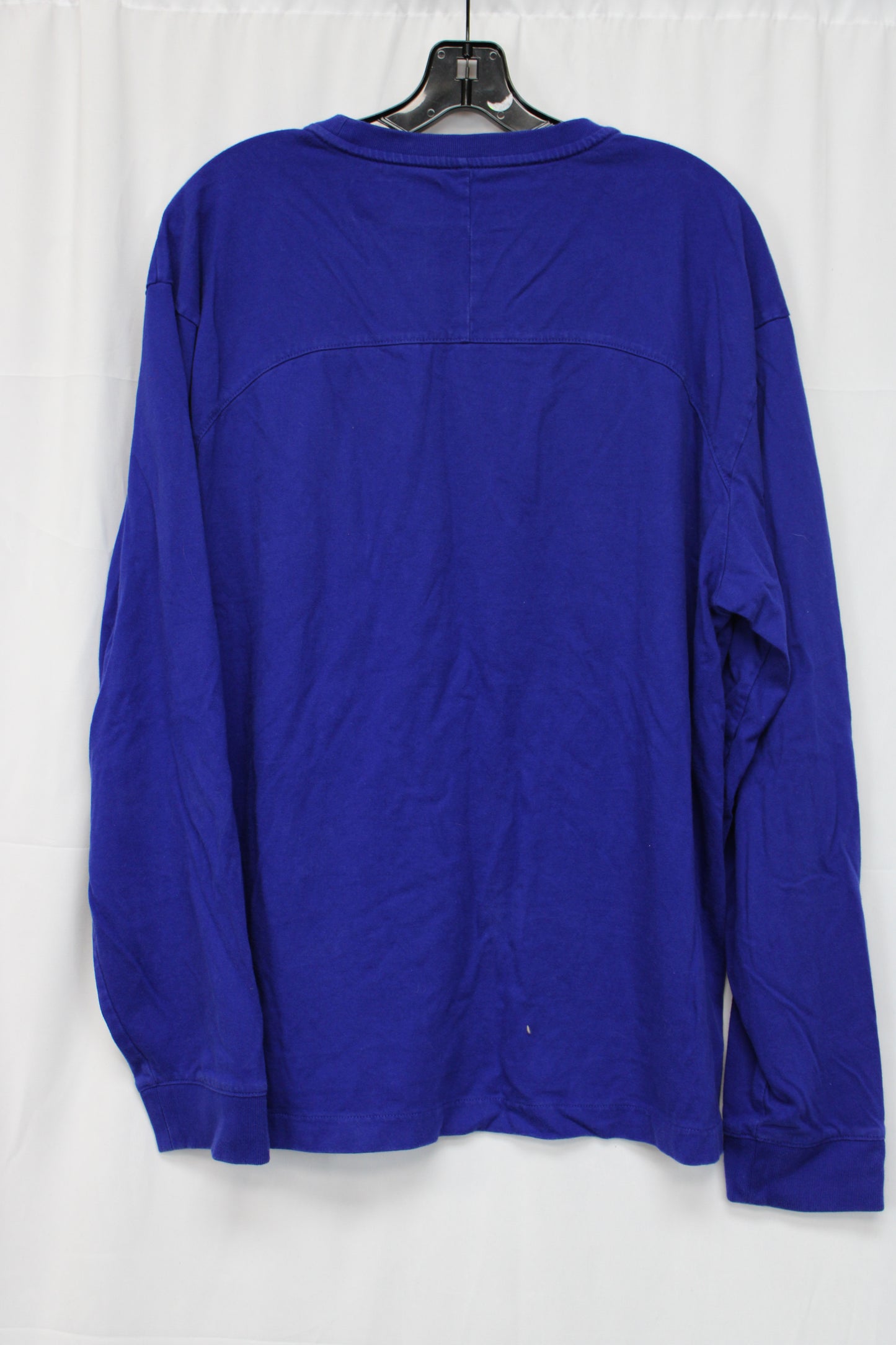 Calvin Klein Long Sleeve T-Shirt, Blue, Men’s XL