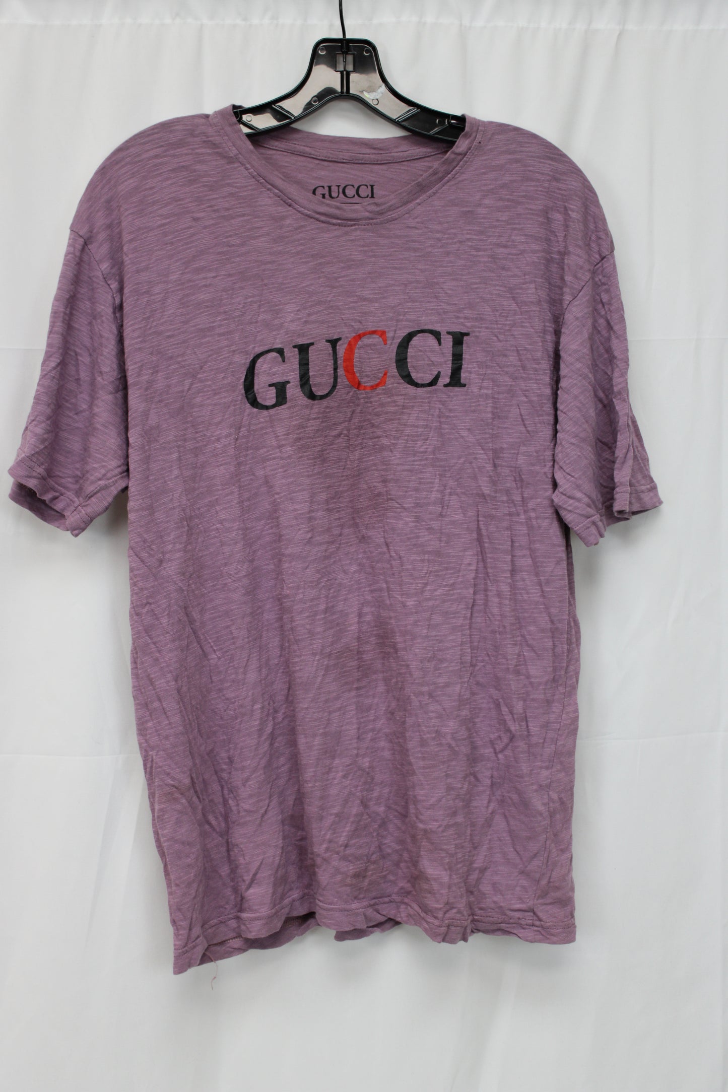 Gucci Short Sleeve Shirt, Pink, Men’s L