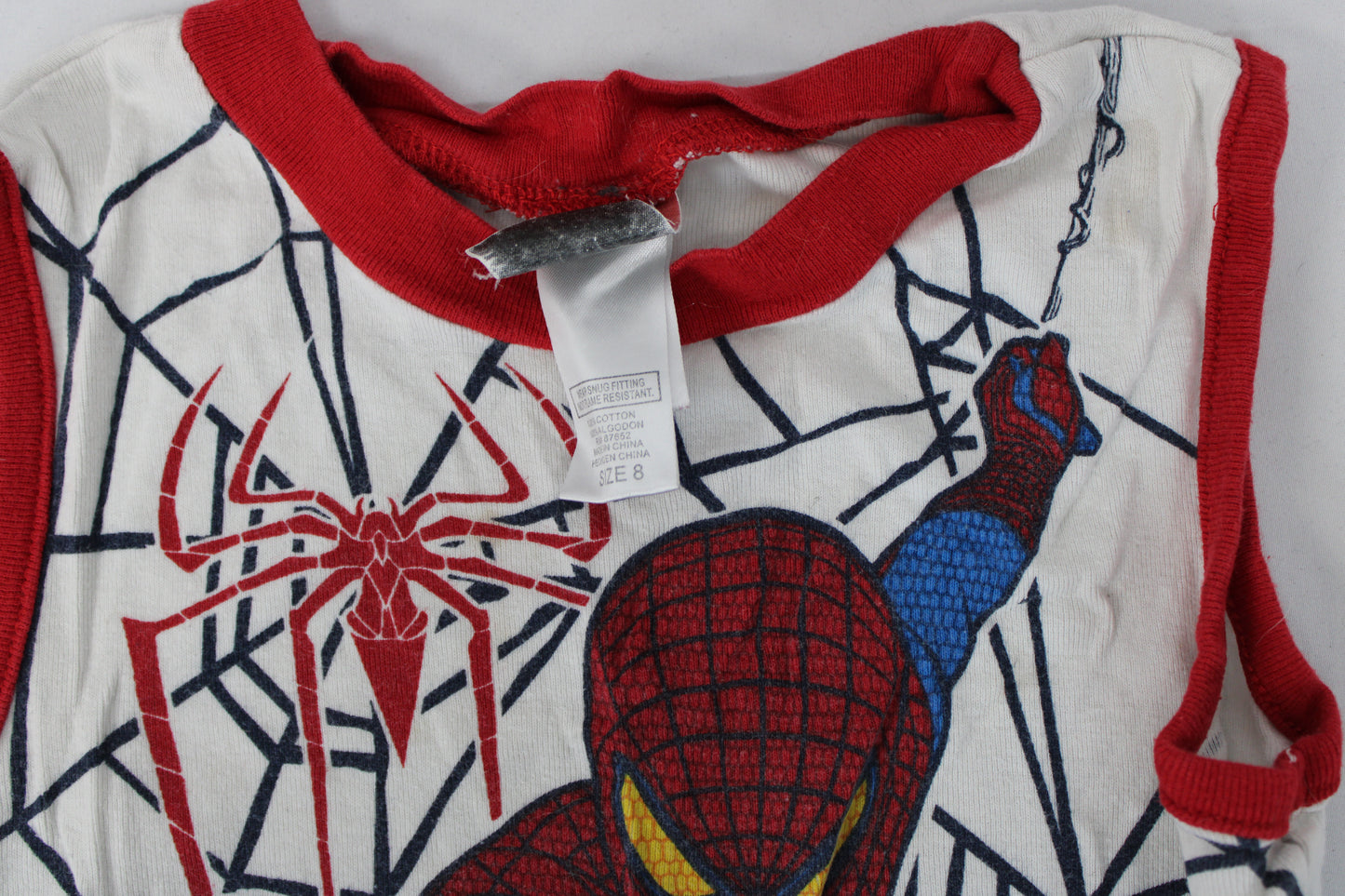 Spiderman Tank Top, Youth M (8)