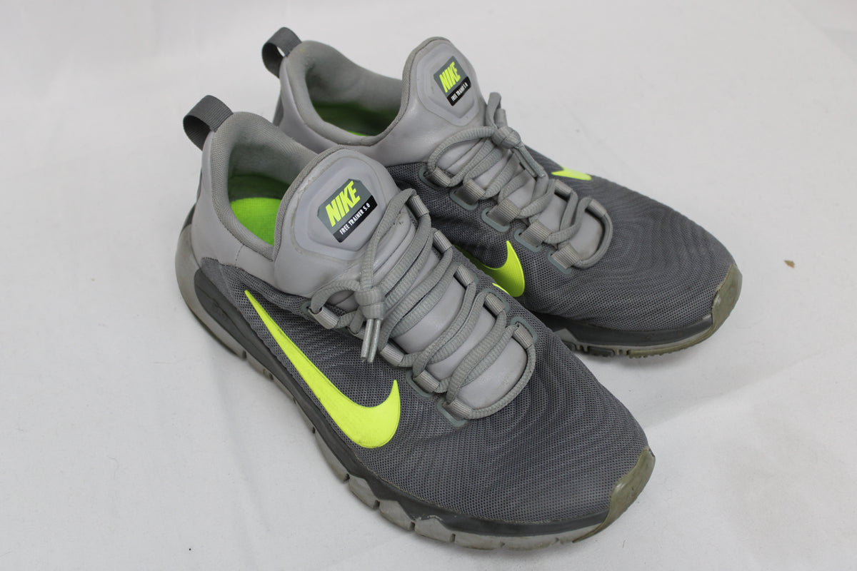 Nike Free Trainer 5.0 Sneakers, Gray, Men’s 10