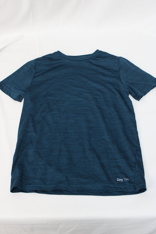 Tek Gear Short Sleeve Wicking Shirt, Blue, Boys M