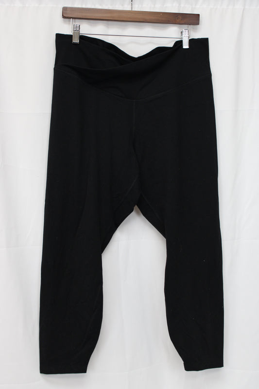 Old Navy Active Extra High Rise Leggings, Black, Women’s XXL