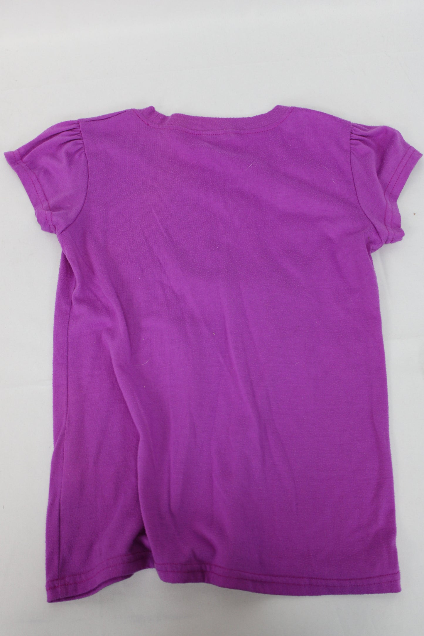 Calvin Klein Rainbow Heart T-Shirt, Purple, Girls M